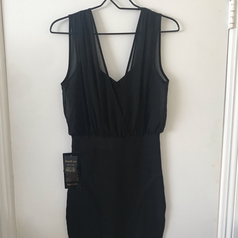 BeBe Bandage Bodycon Party Dress.